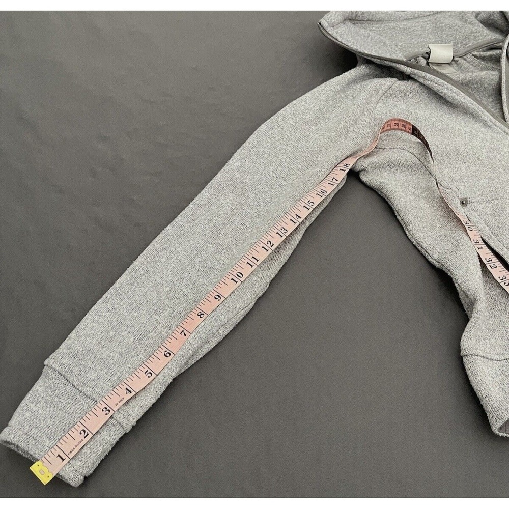 Avalanche Outdoor Women's Size Small Sweater Jacket Light Gray High Collar - Picture 10 of 10